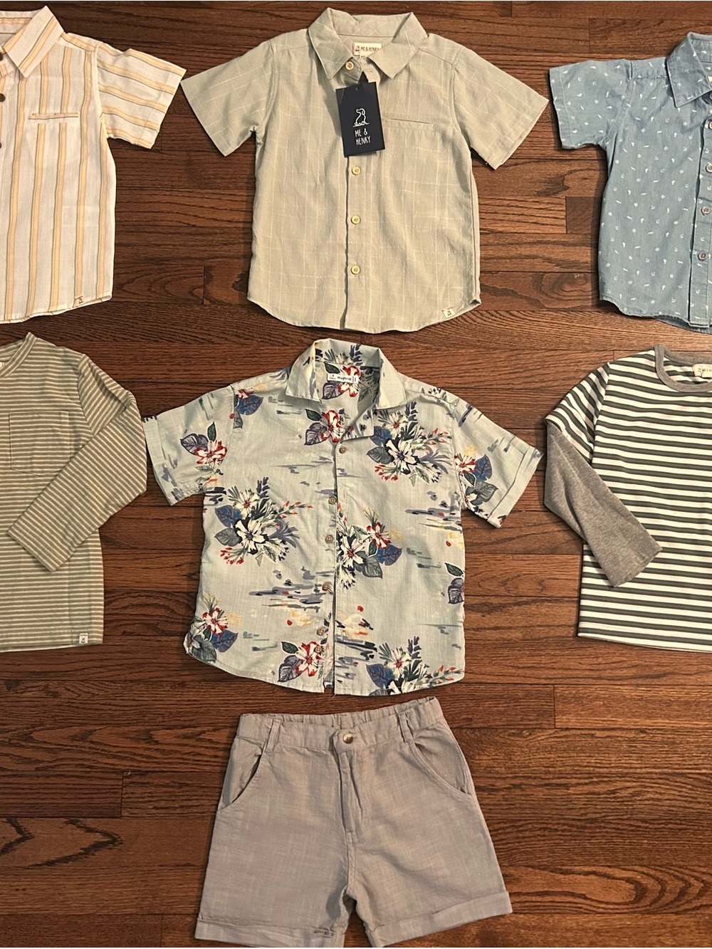 Boys boutique 4/5 bundle of Me & Henry, Mayoral, and Poppet & Fox clothes